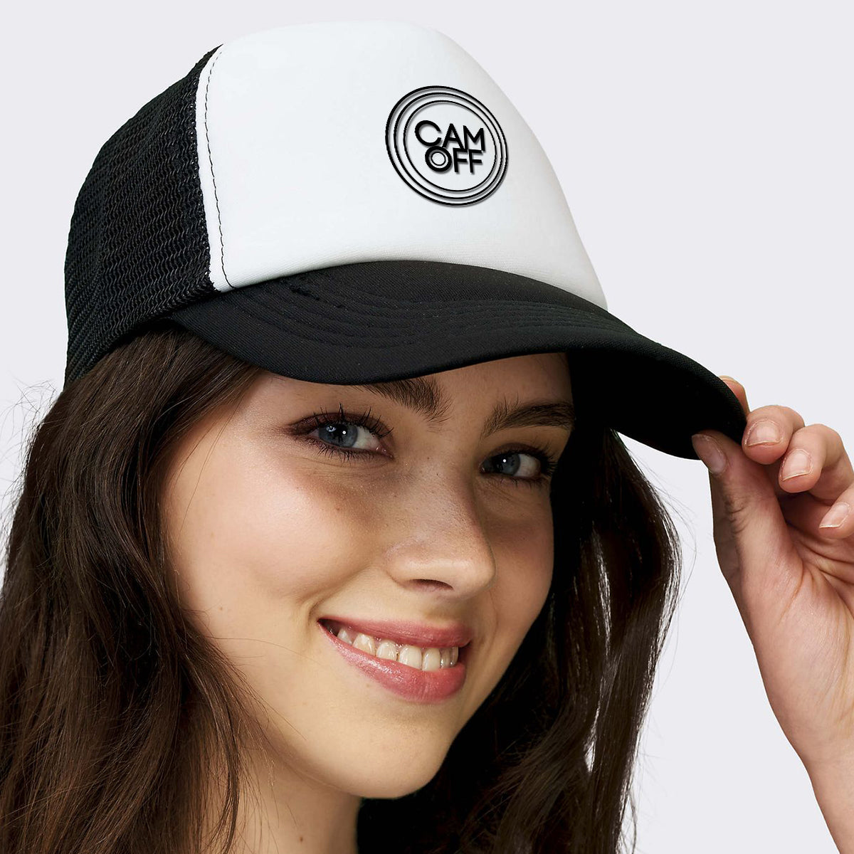 Casquette Cam Off Noire et Blanche