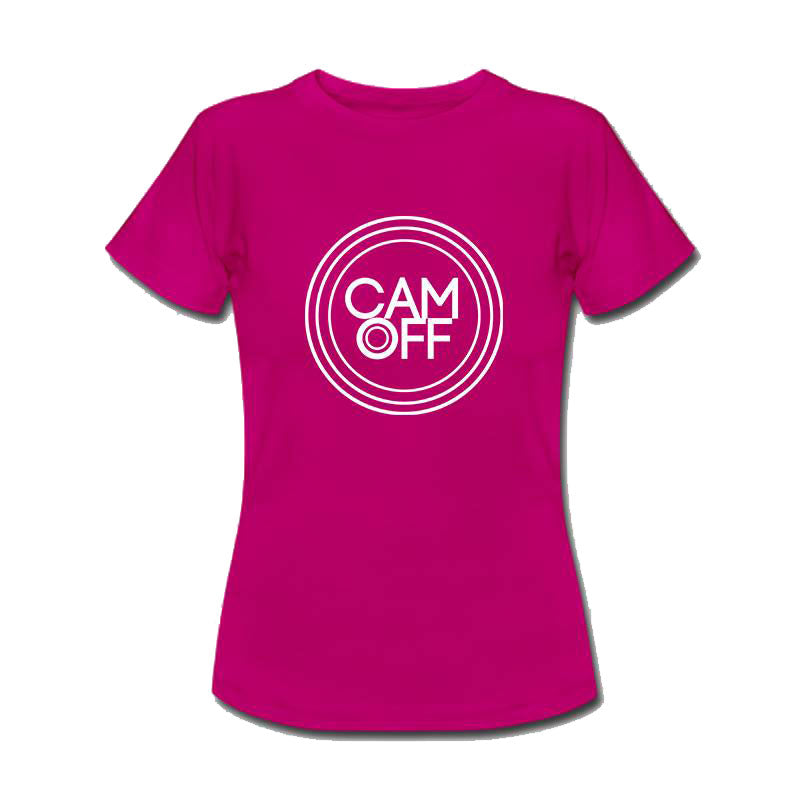 T-Shirt Cam Off rose