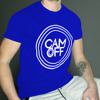 T-Shirt Cam Off bleu
